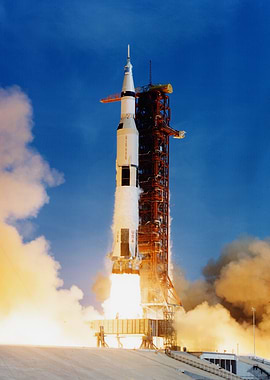 Saturn V Rocket Launch 2