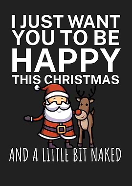 Happy and a bit naked