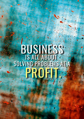 Solving Problems at Profit