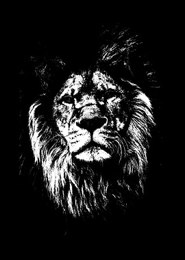 Animal Painting Lion