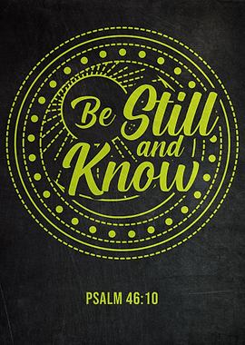 Psalm 46 10 Be still