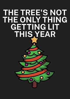 getting lit tree