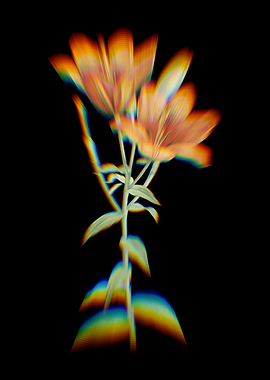 Prism Orange Bulbous Lily