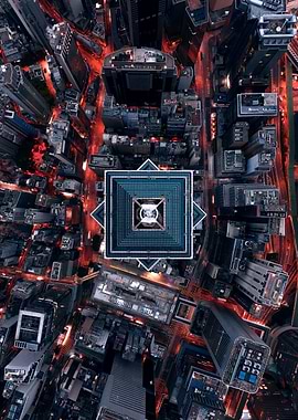 Central Hong Kong Birdview