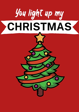 You light up my christmas