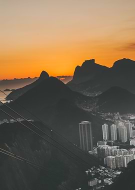 Sunrise at Rio do Janeiro