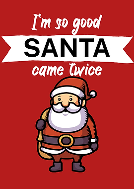 So good santa came twich
