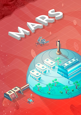 Mars Isometric colony