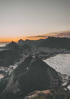 Sunrise at Rio do Janeiro