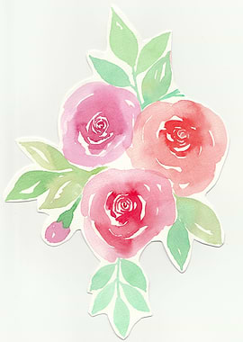 Roses Cutout