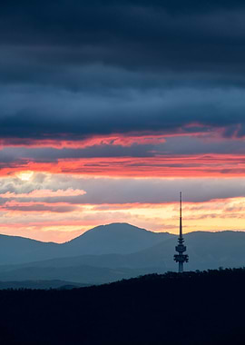 Canberra sunset