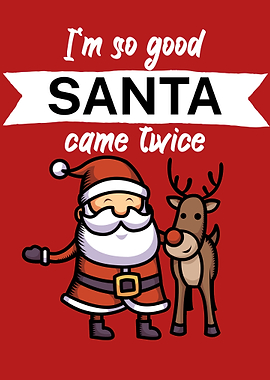 So good santa came twich