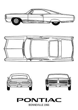 BNW Pontiac Bonneville 196