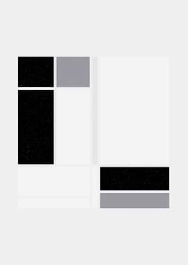 Mondrian style art