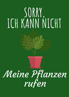Meine Pflanzen rufen
