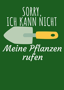 Meine Pflanzen rufen