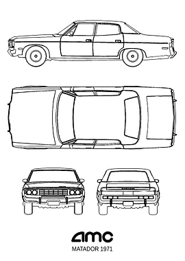 BNW AMC Matador 1971