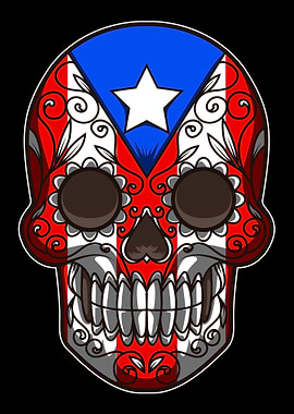 Puerto Rico Calavera