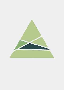 Mondrian style art colorfu