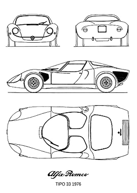 BNW Alfa Romeo Tipo 33 197