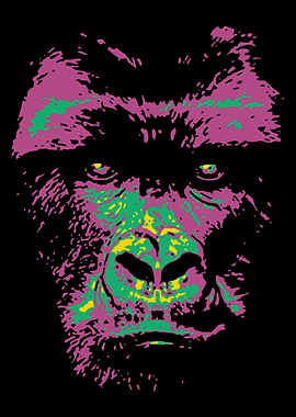 Gorilla V1 Pop Art
