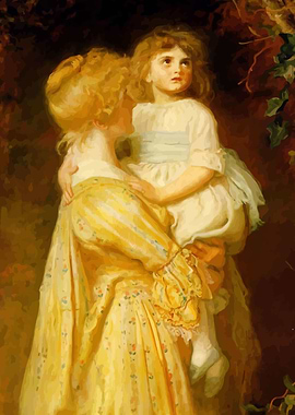 The Nest by Millais