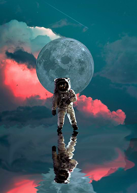 The beautiful Astronaut