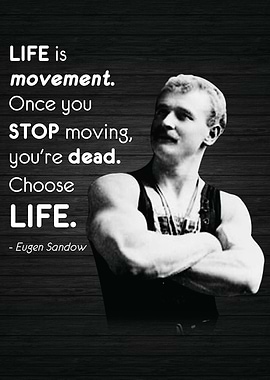 Eugen Sandow Words