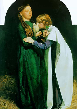 The Return by Millais