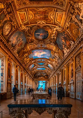 Louvre Gold View