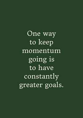 Quote motivation green1