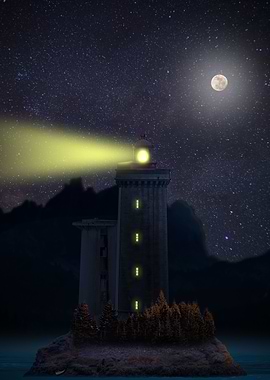 Lighthouse night