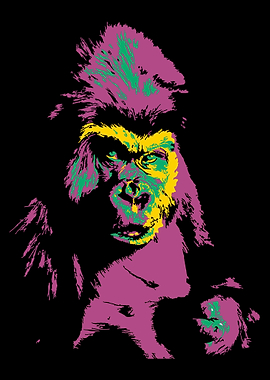 Gorilla V4 Pop Art