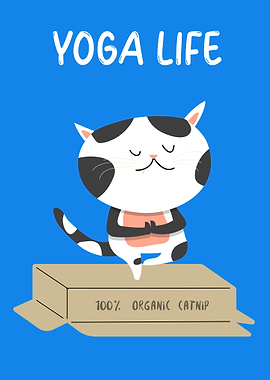 Yoga Life Cat