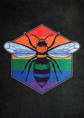 Beekeeper Bee Retro Design