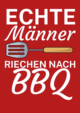 Mann Geruch BBQ