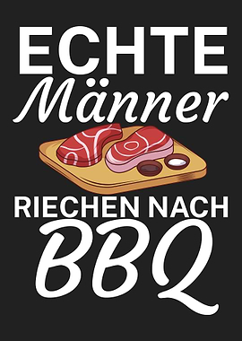 Mann Geruch BBQ