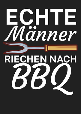 Mann Geruch BBQ