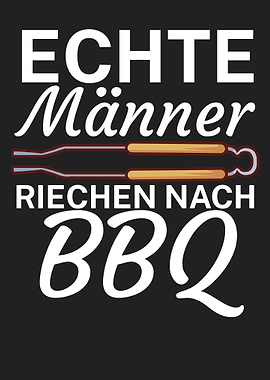 Mann Geruch BBQ