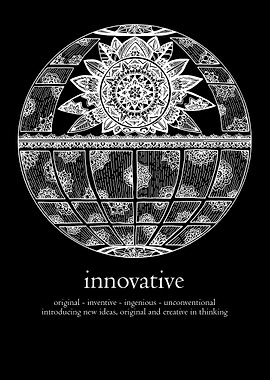 Mandala word innovative