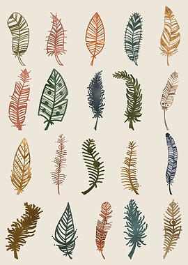 Boho Feather Decoration