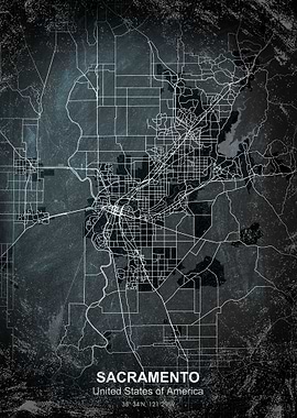 sacramento chalk map