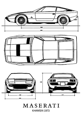 BNW Maserati Khamsin 1973