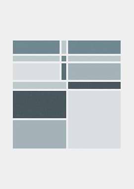 Mondrian style art