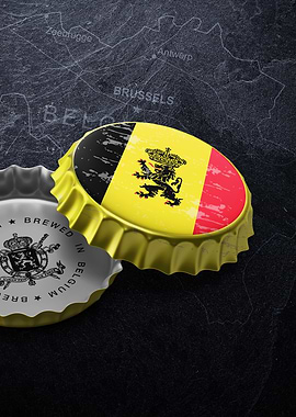 Belgium beer cap