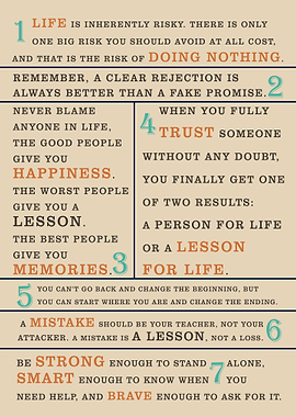 Inspiring Lessons in Life