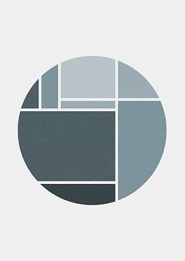 Mondrian style art