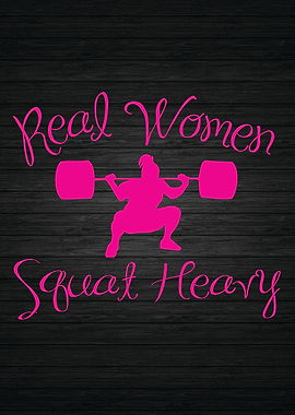 Real Women Squat Heavy