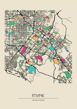 Irvine Map