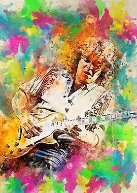 Gary Richarth painting Bg